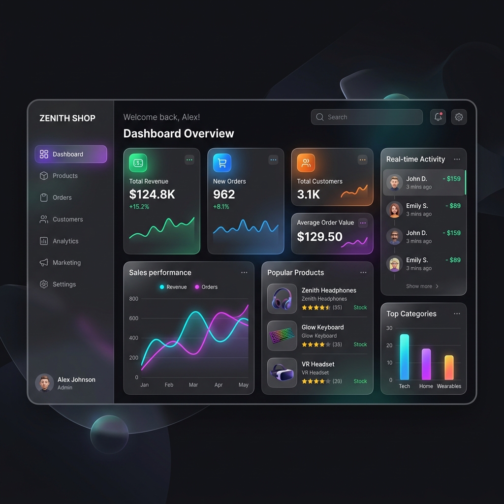 E-commerce Mockup