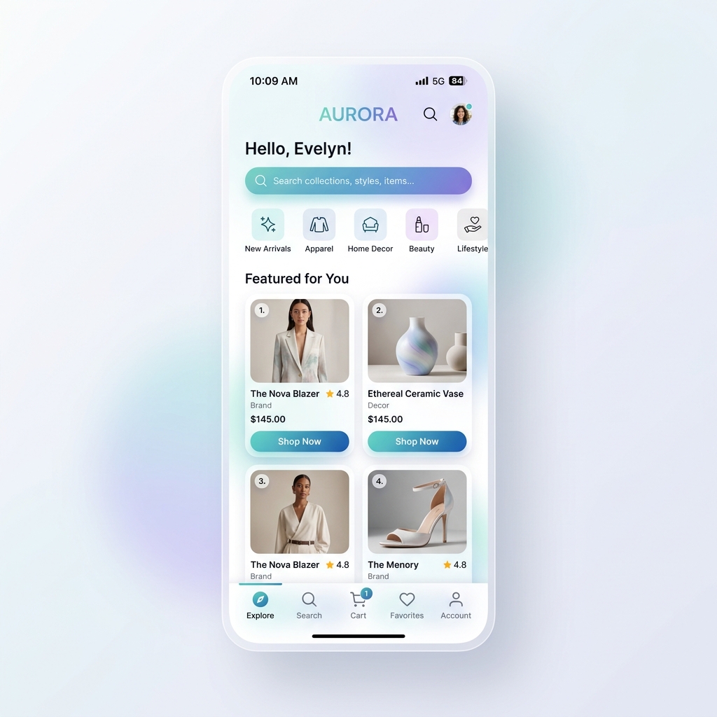 Mobile App Mockup